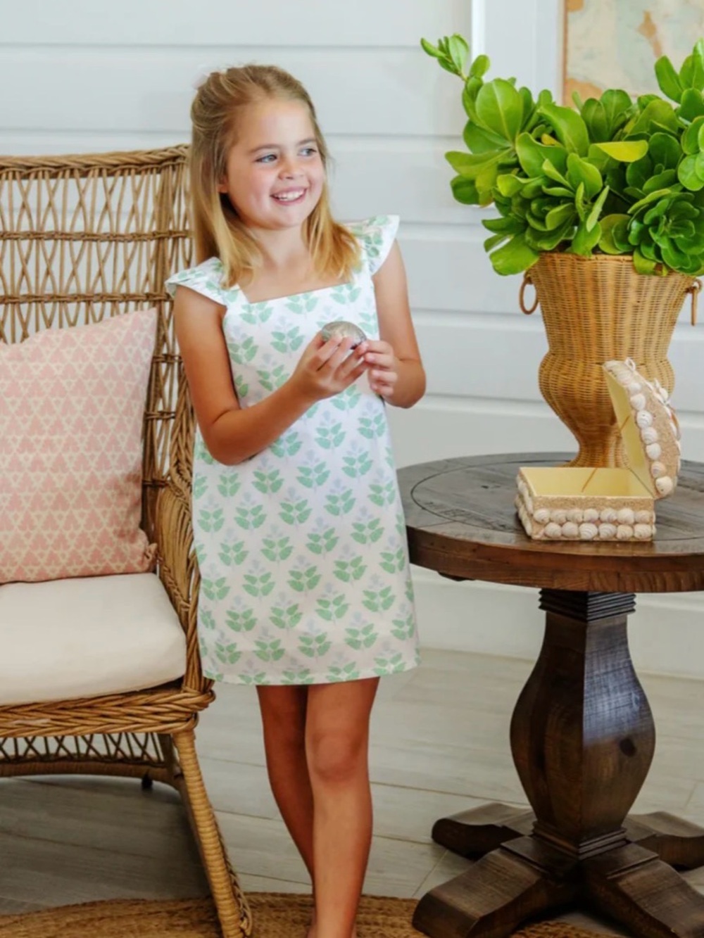 The Beaufort Bonnet Blue and Green Floral Dress Size 8